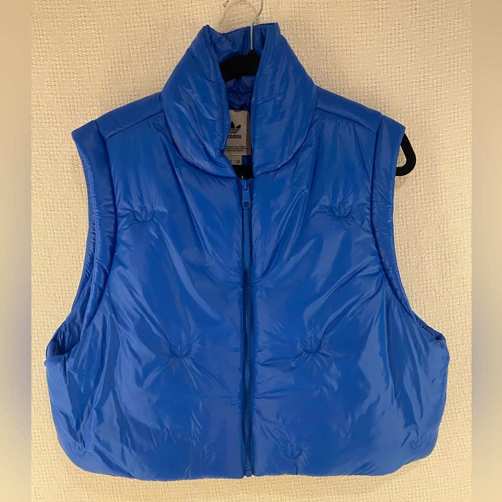 Adidas Monogram Vest Blue | Size Medium
